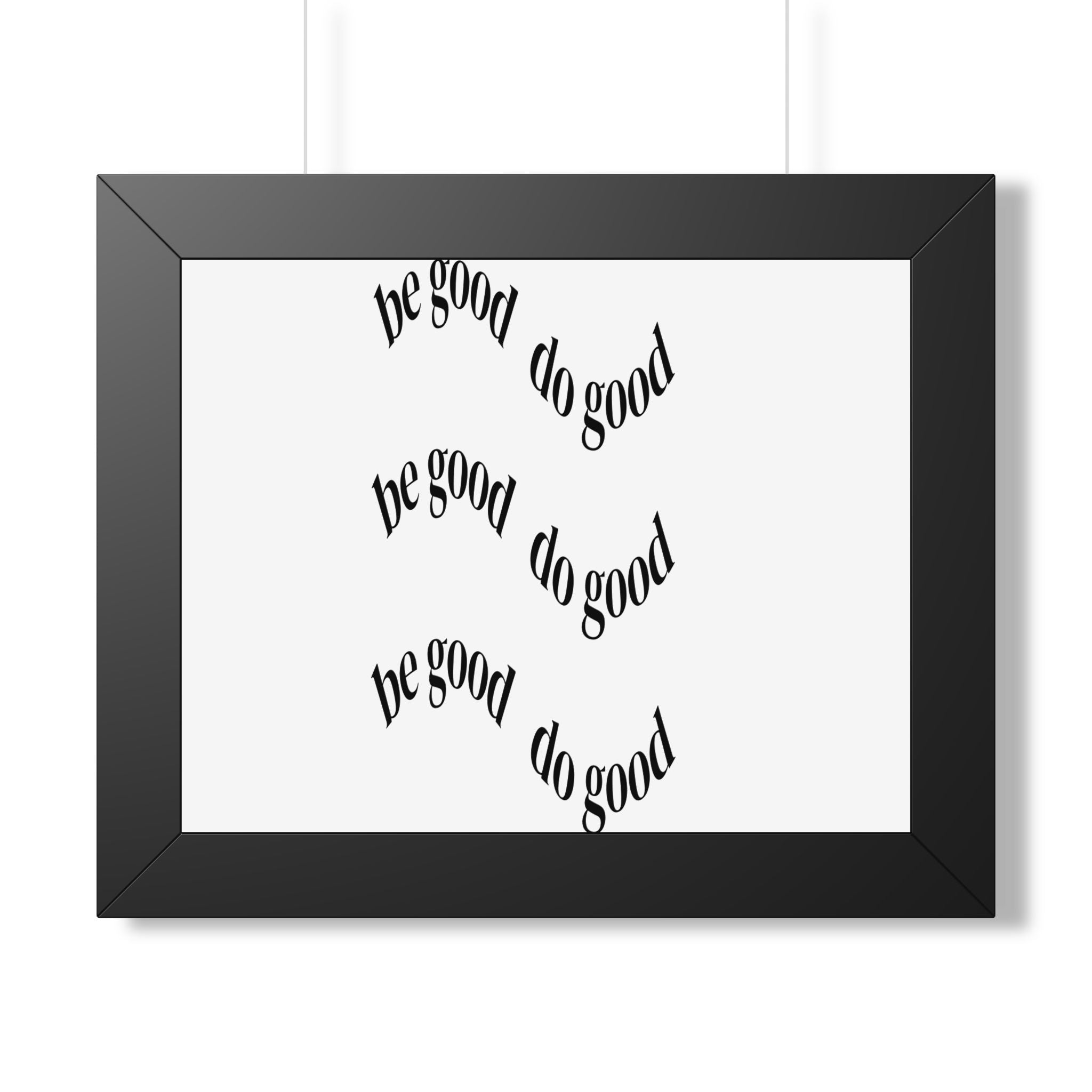 Framed Horizontal Poster