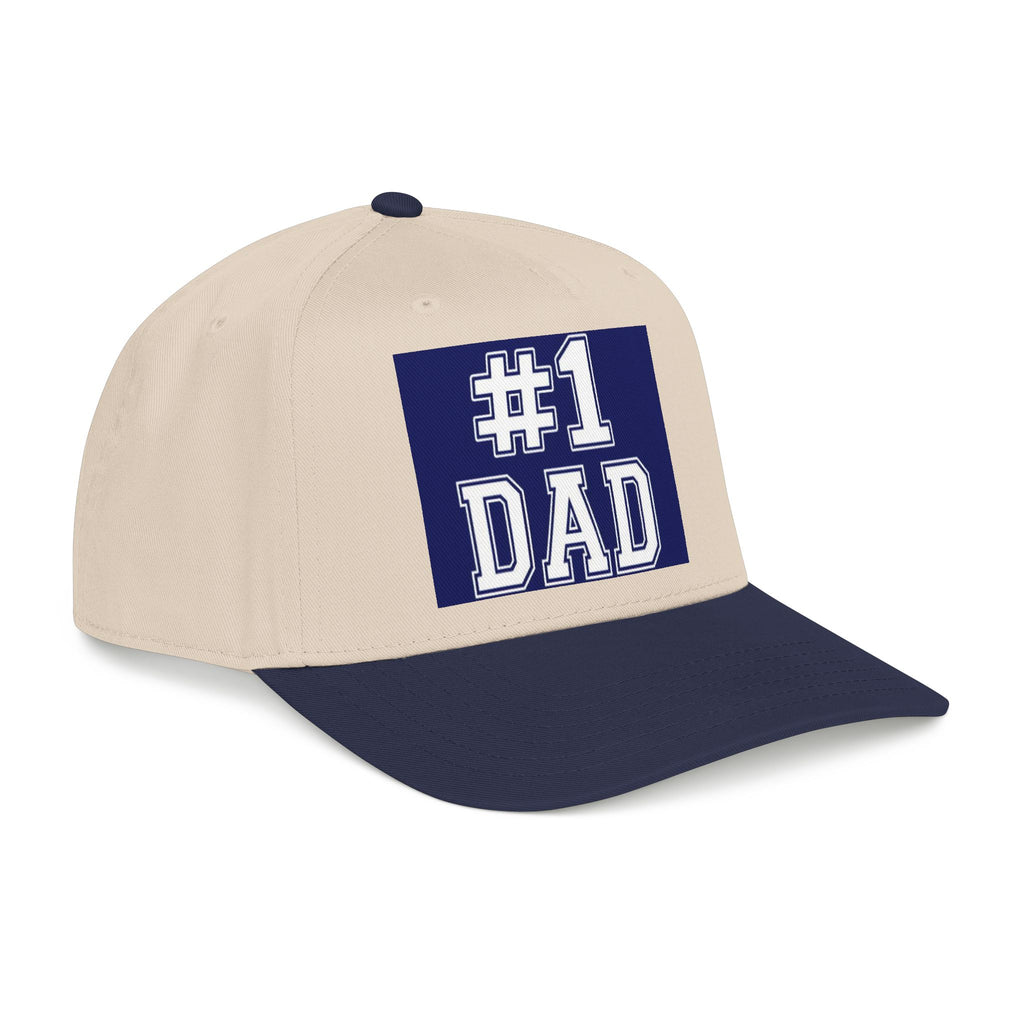 #1 Dad Baseball Cap - Father’s Day Gift Hat