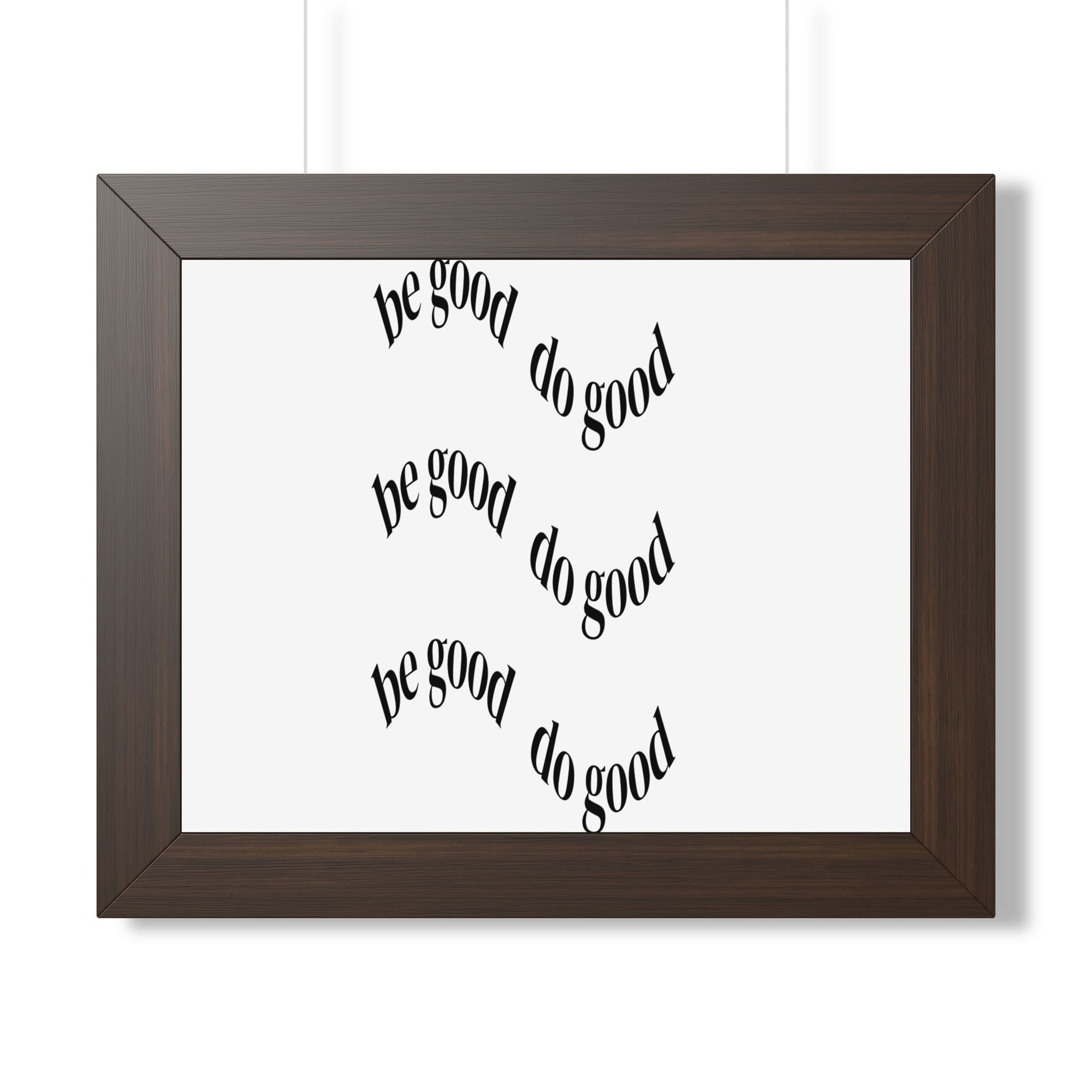 Framed Horizontal Poster